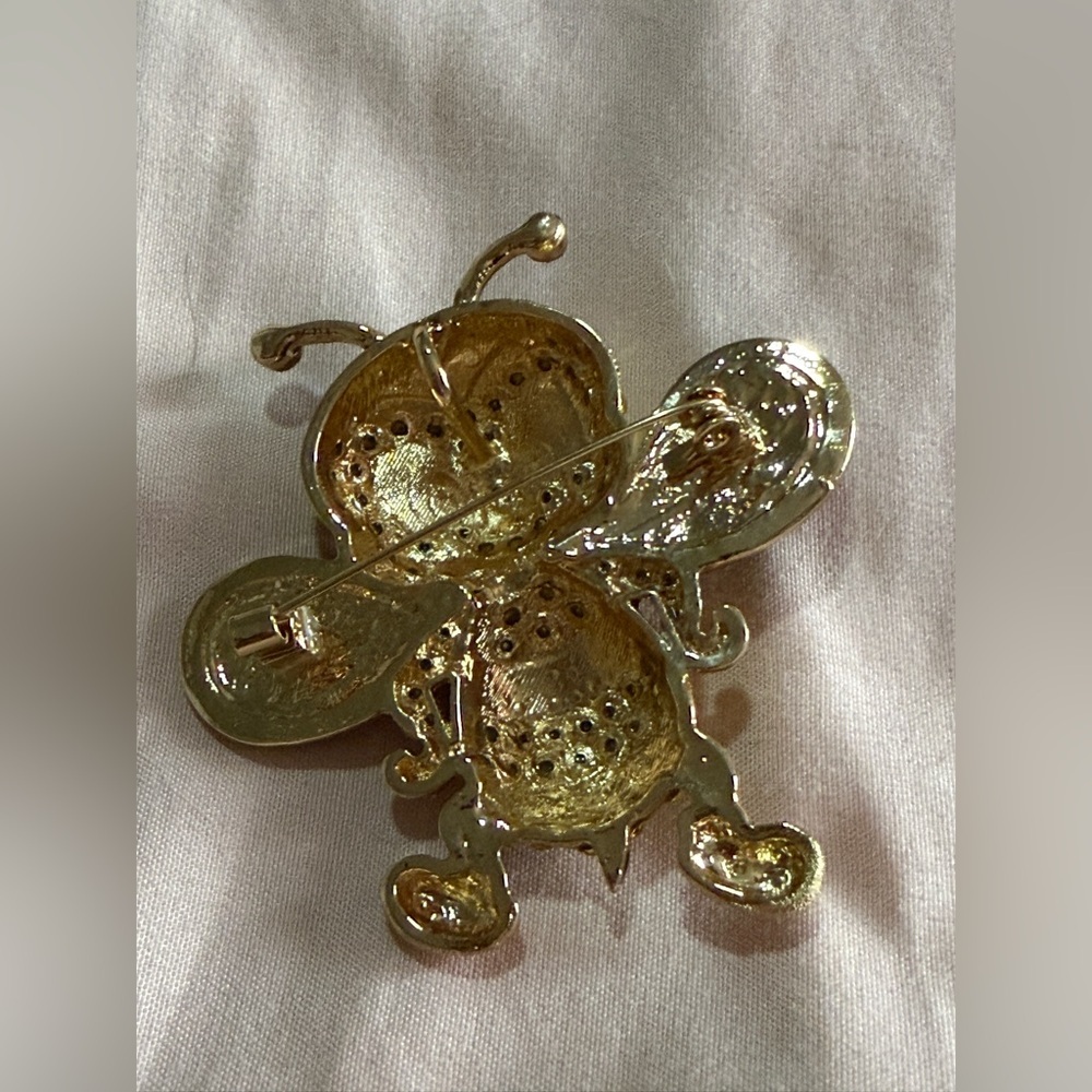 Bee Pin Rhinestone NWT - Picture 5 of 5